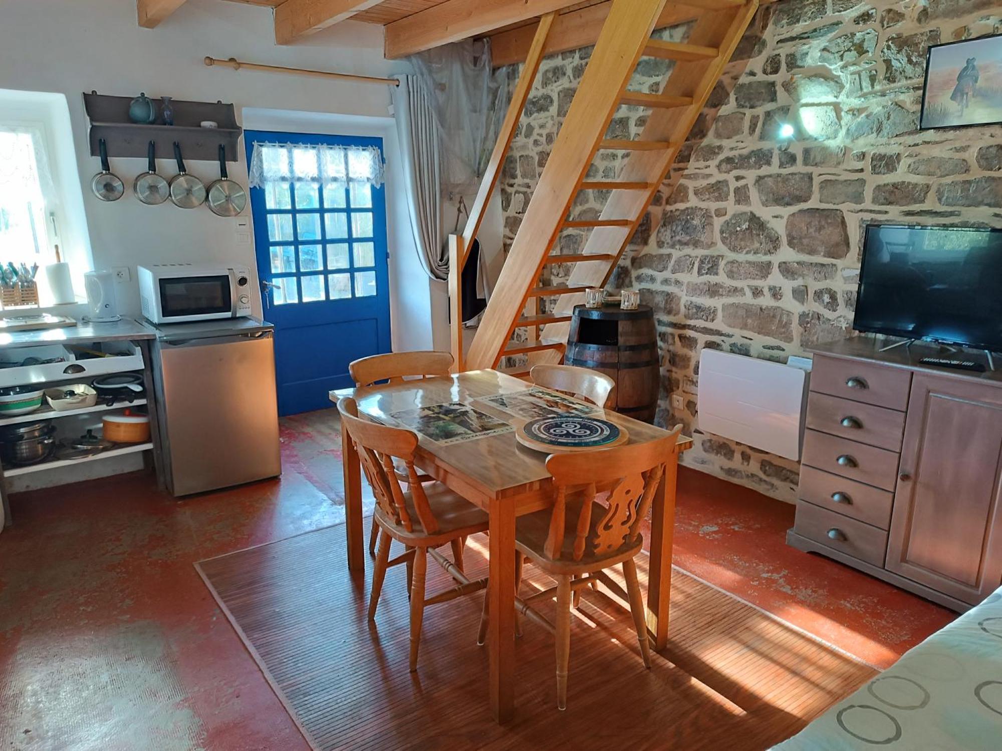 Petit gîte cocoon Ty Bihan Ar Feunteun Scrignac Extérieur photo