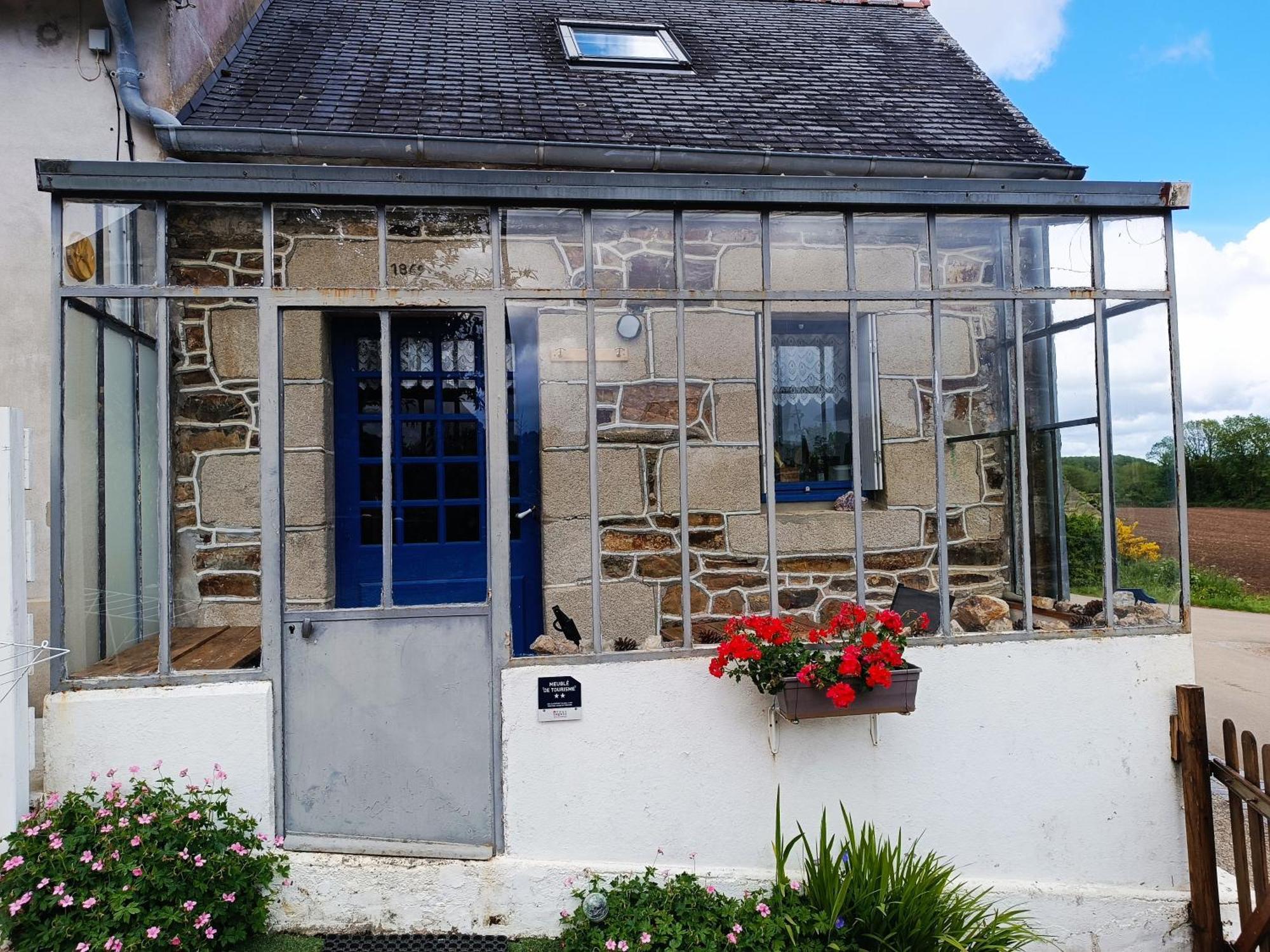 Petit gîte cocoon Ty Bihan Ar Feunteun Scrignac Extérieur photo